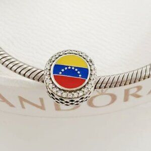 Pandora Venezuela Flag Exclusive Bead Charm